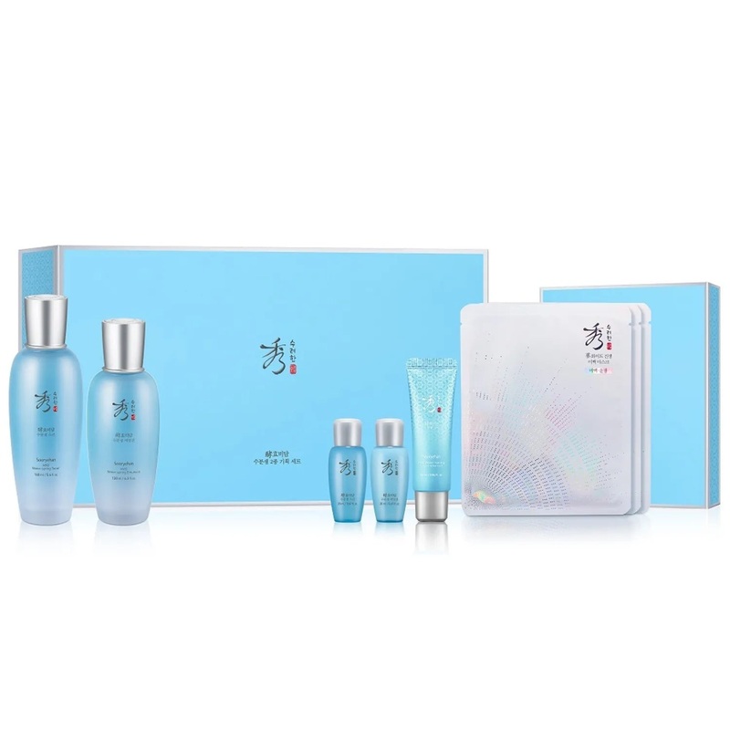 Sooryehan Hyobidam Water Spring Special Set (Skin 160ml+Emulsion 130ml+Toner 20ml+Emulsion 20ml+Cream 25ml)