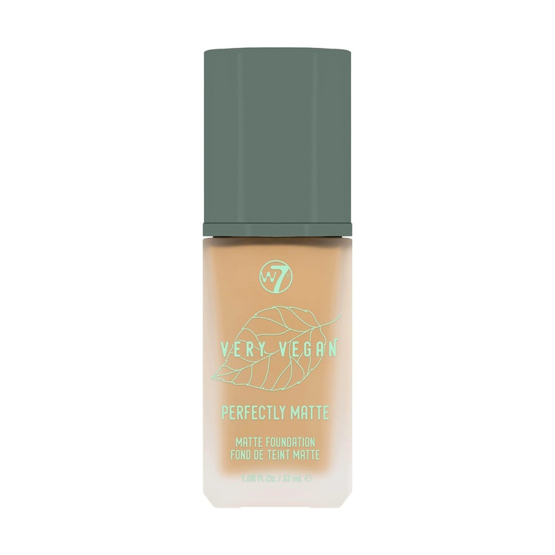 W7 Very Vegan Perfectly Matte Foundation Sand Beige
