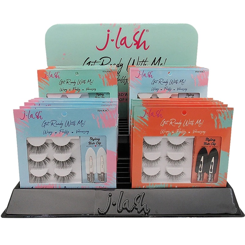 J.Lash Get Ready With Me Lashes – Wholesale Display 48 Units (CD-154)