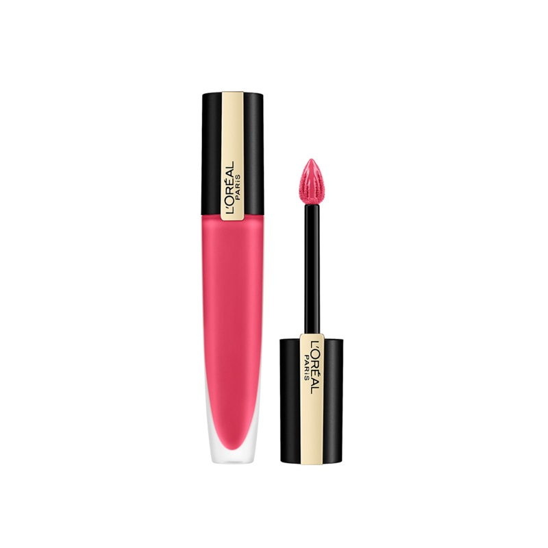 L’Oreal Rouge Signature Liquid Lipstick I Decide 128