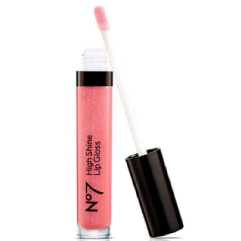 No7 High Shine Lip Gloss Pink Slip 8ml