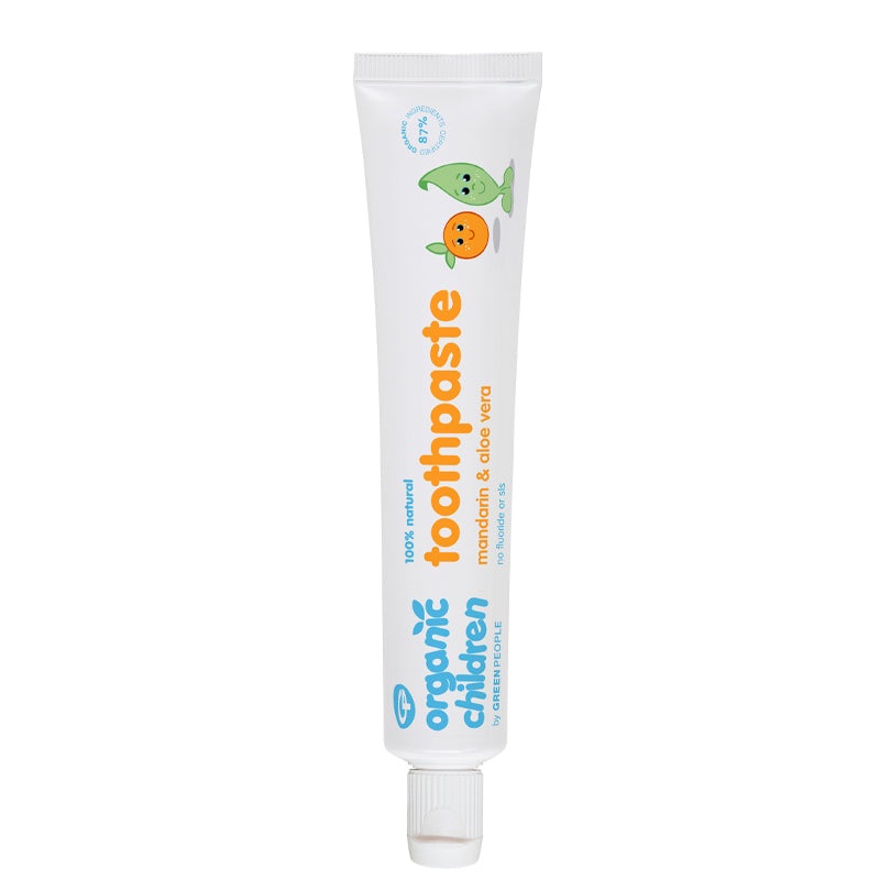 Green People Organic Children Mandarin & Aloe Vera Toothpaste 50ml