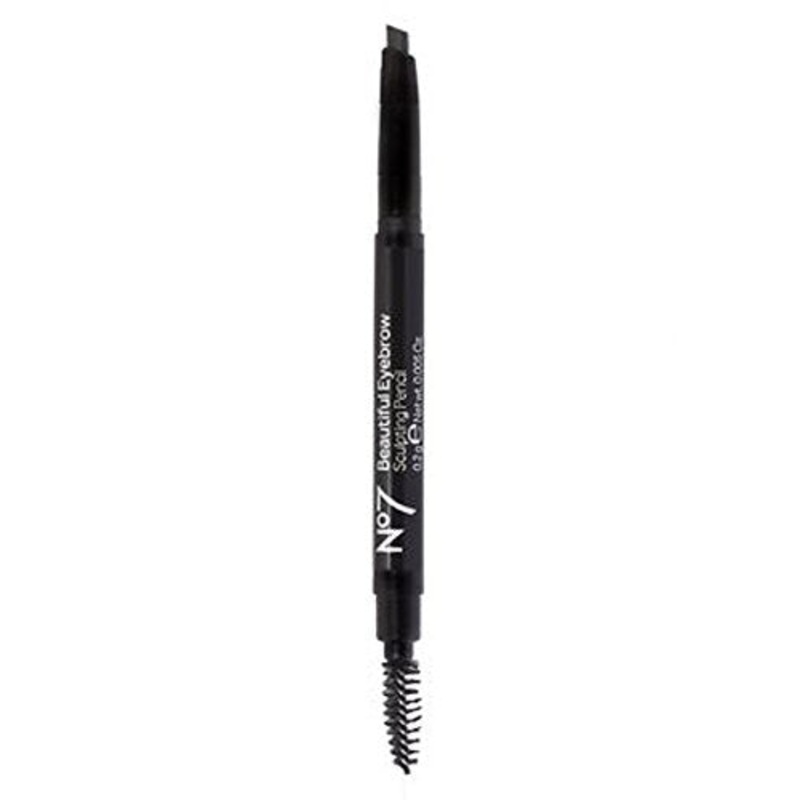 No7 Beautiful Eyebrow Sculpting Pencil Black