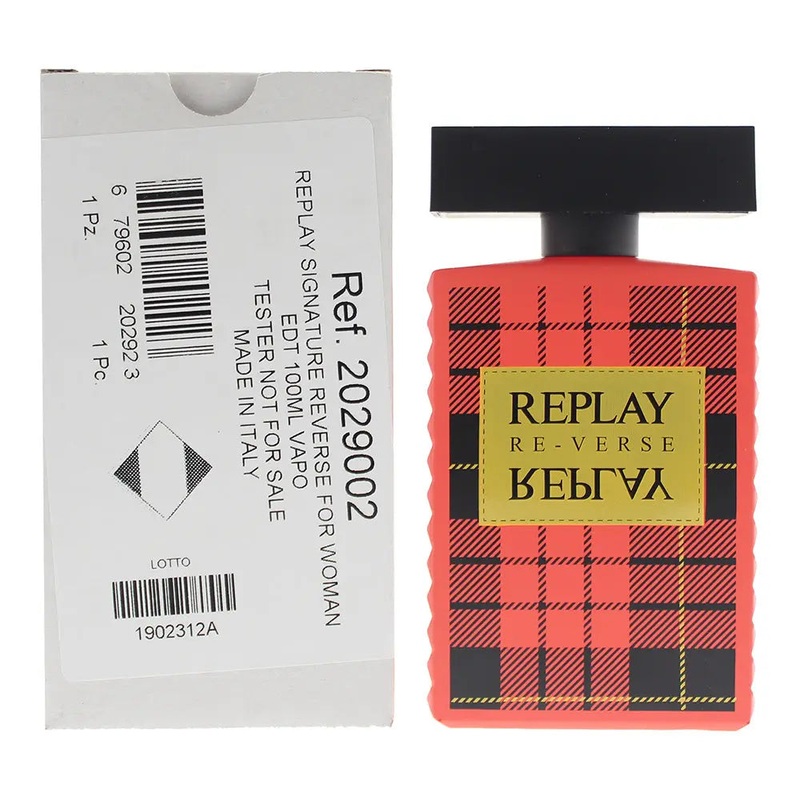 Replay Signature Reverse For Woman Tester Eau De Toilette 100ml