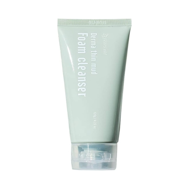 23years old Derma Thin Mud Foam Cleanser 120ml