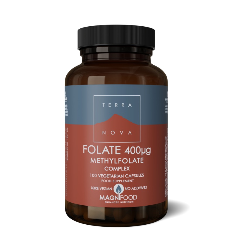 Folate (Methyfolate) 400g Complex 100 capsules