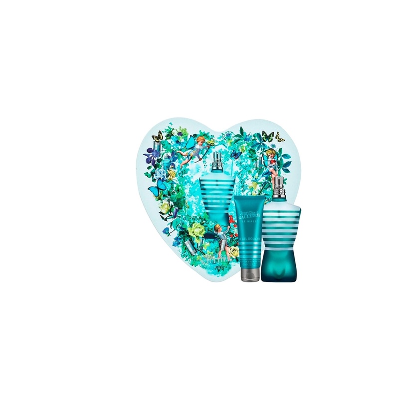 Jean Paul Gaultier Le Male Aftershave Spray & Shower Gel Gift Tin Set