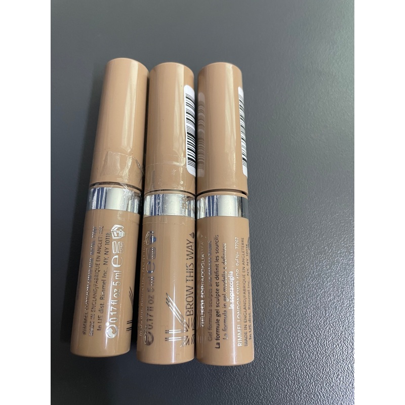 Rimmel London Brow This Way Styling Eyebrow Gel Mixed Shades *See Description*