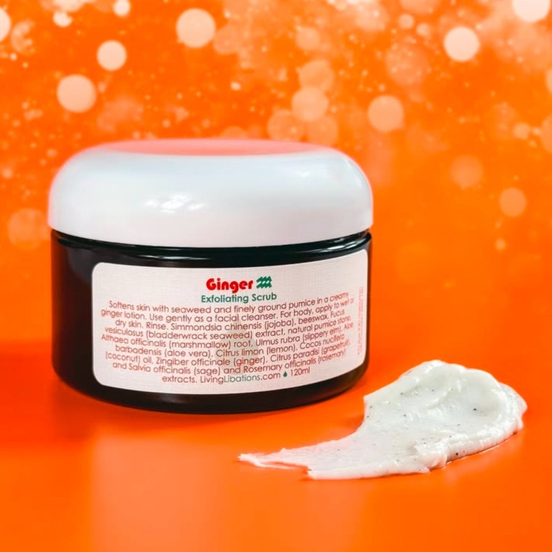 Ginger Exfoliating Scrub 120ML – Living Libations