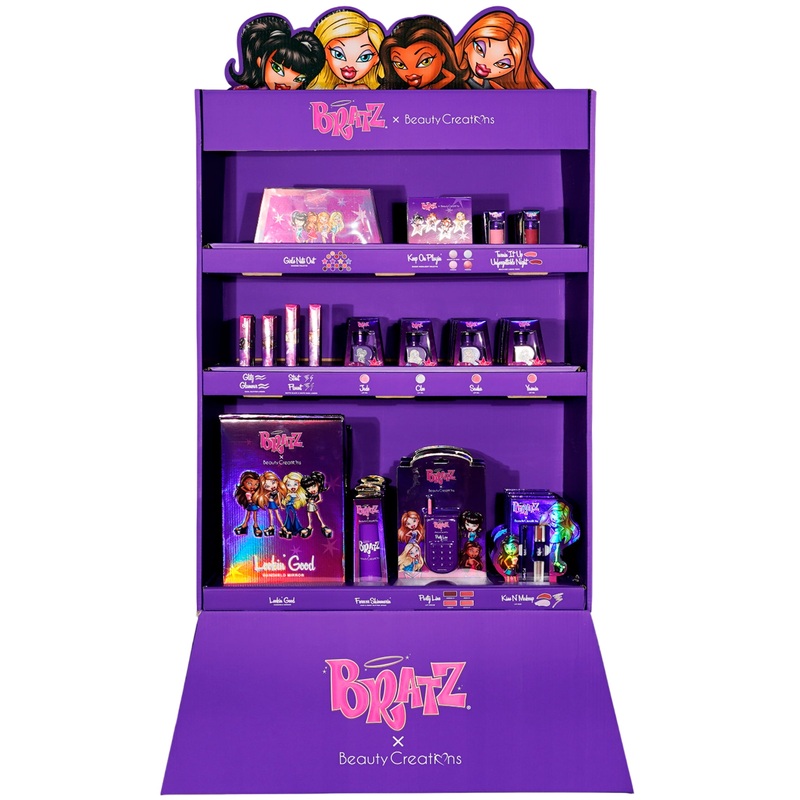 Beauty Creations Bratz Girls Nite Out – Wholesale Display 96 Units (BGN)