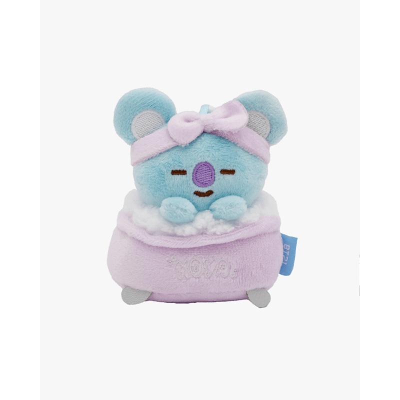 BT21 KOYA Bath Mascot Plush Bag Charm