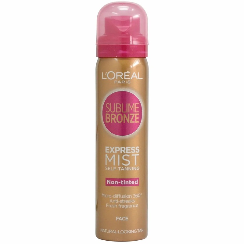 L’Oreal Paris Sublime Bronze Express Mist Self Tanning For Face