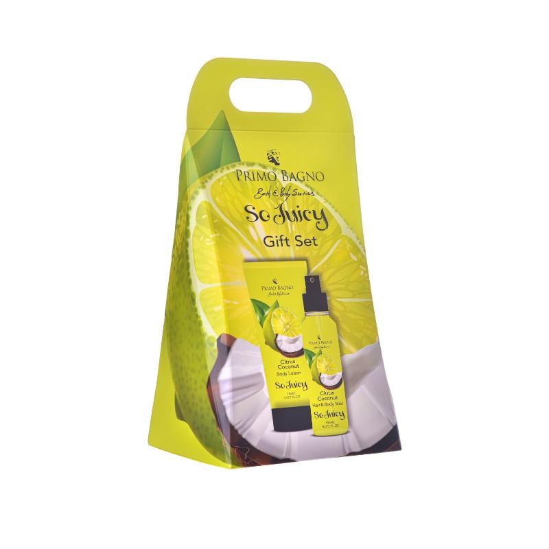 Primo Bagno Set Citrus Coconut With Body Lotion