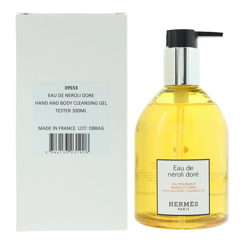 Herms Eau De Nroli Dor Tester Hand And Body Cleansing Gel 300ml