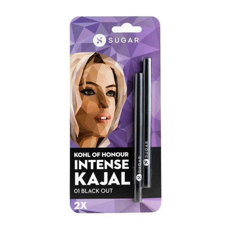 Kohl Of Honour Intense Kajal – 01 Black Out (Blister Duo)