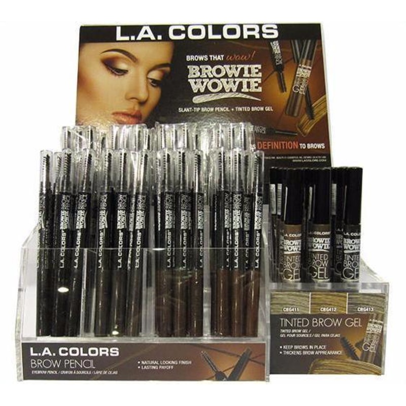 L.A. Colors Browie Wowie – Wholesale Display 168 Units (CAD77.1)