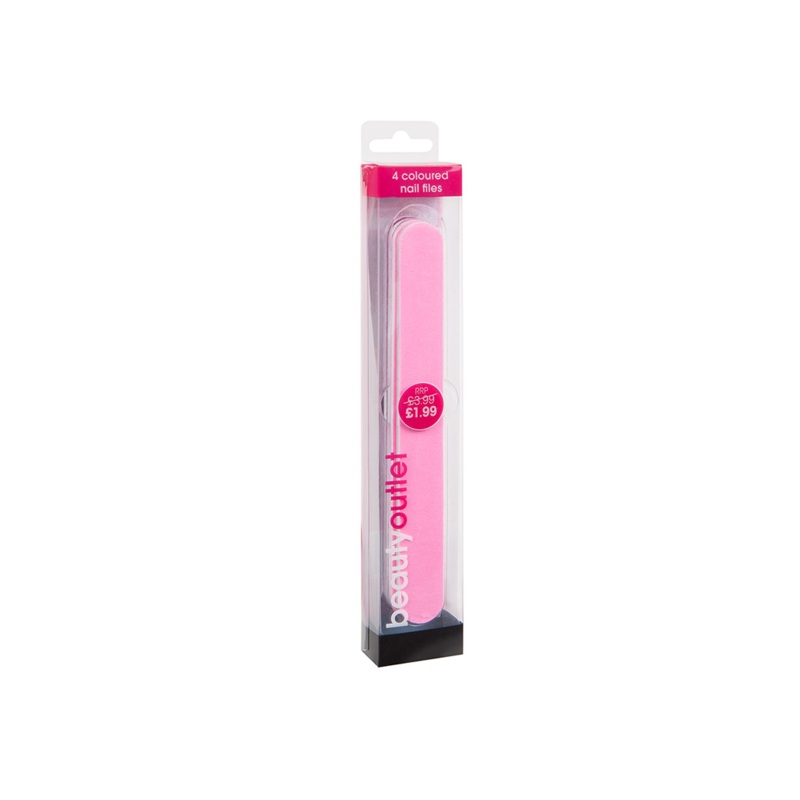Beauty Outlet 4 Colour Nail File BEAU038