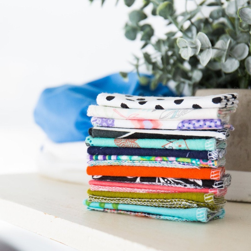 Cloth Wipes 12’s by Marley’s Monsters Mixed Prints