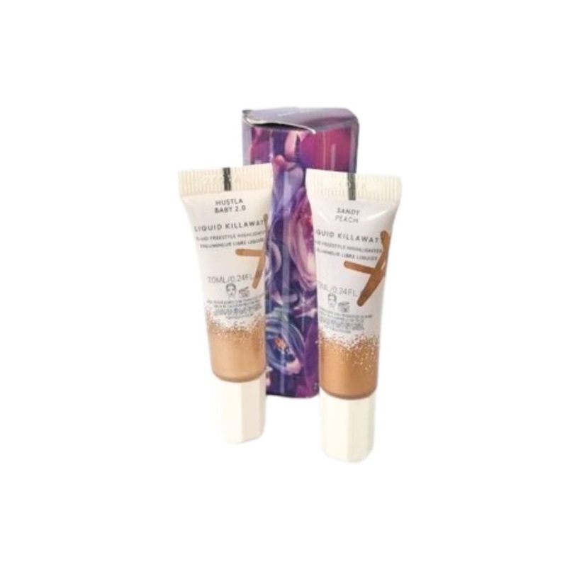 BEAUTY RESERVE – BABY WATTS MINI FLUID FREESTYLE HIGHLIGHTER DUO HUSTLA & SANDY