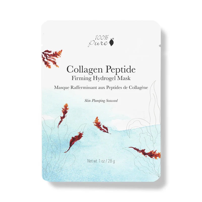 Collagen Peptide Firming Hydrogel Mask – 100% Pure