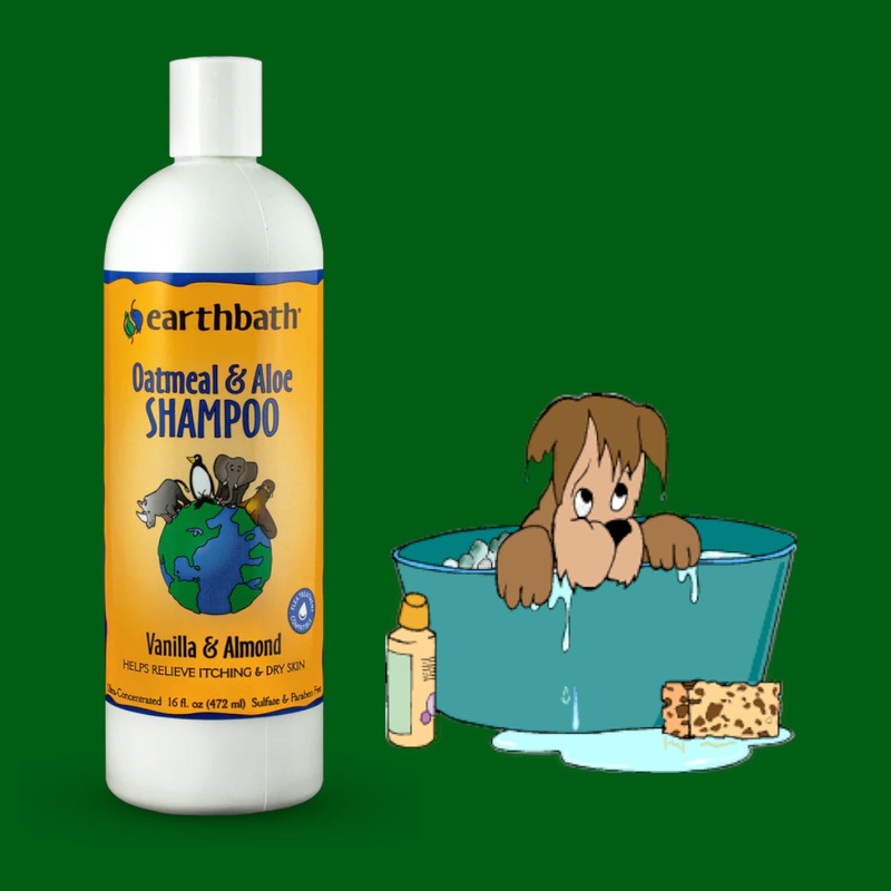Dog Shampoo Earthbath Oatmeal & Aloe – Vanilla & Almond Itch Relief 472ml