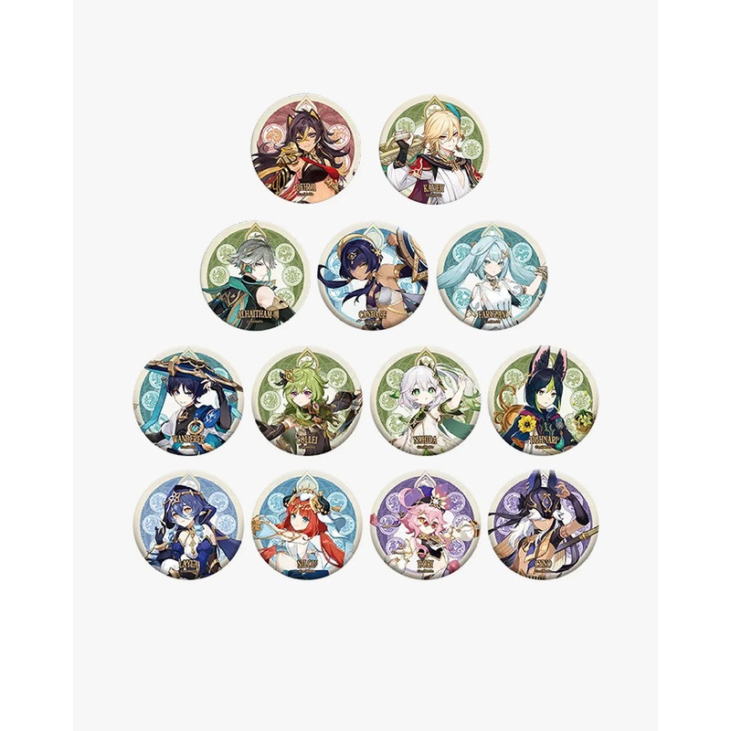 Genshin Impact Sumeru Character Badge Alhaitham