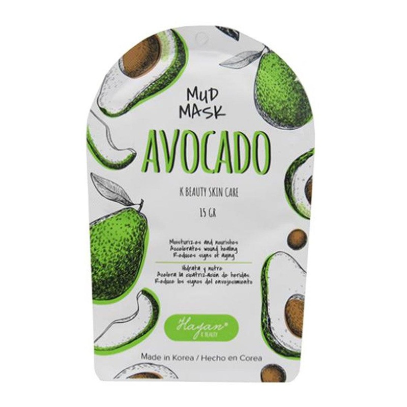 Hayan Cosmetics Mud Mask Avocado – Wholesale Pack 10 Units (MAHC)