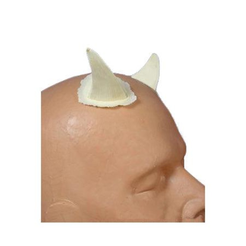 Rubber Wear Horns Foam Latex Prosthetic Small (FRW-071)