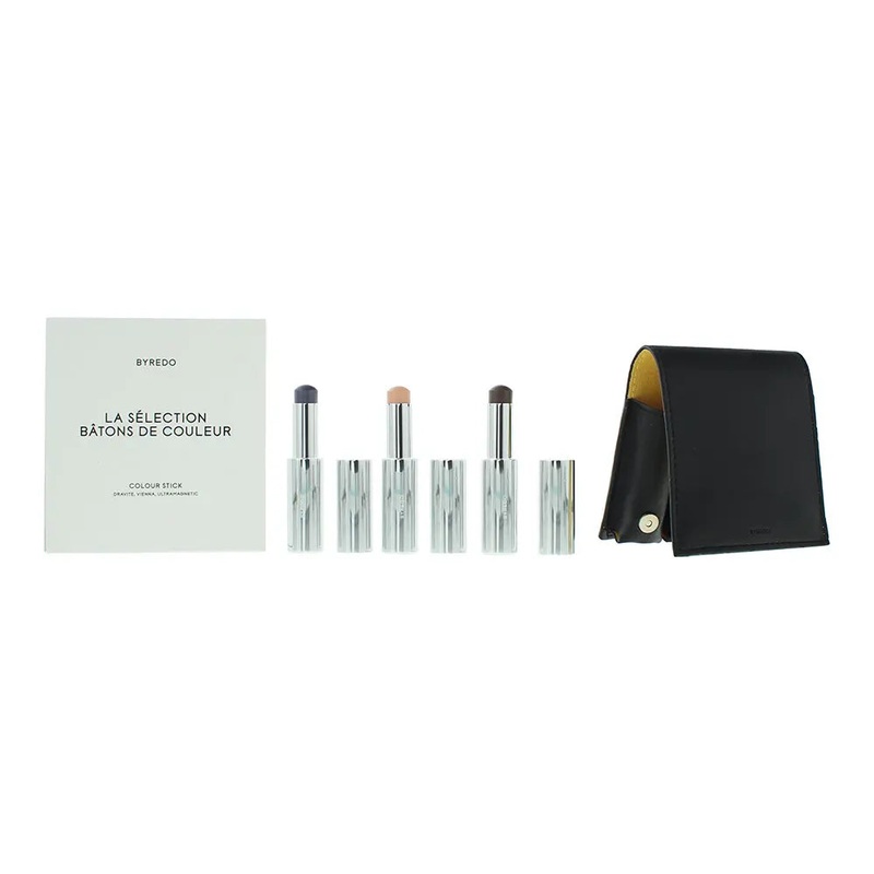Byredo Makeup Colour Sticks 4 Piece Gift Set: Color Stick 3 x 3g – Black Pouch