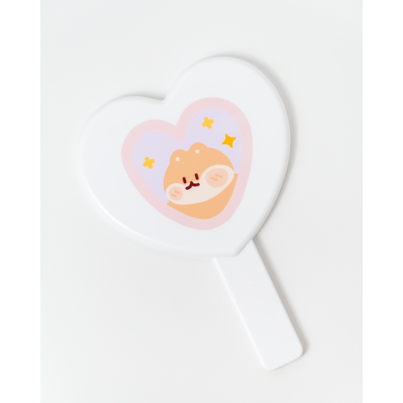 SUKOSHI Love Yourself Heart Mirror White