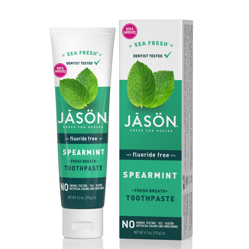 Jason Sea Fresh Spearmint Fresh Breath Toothpaste 119g
