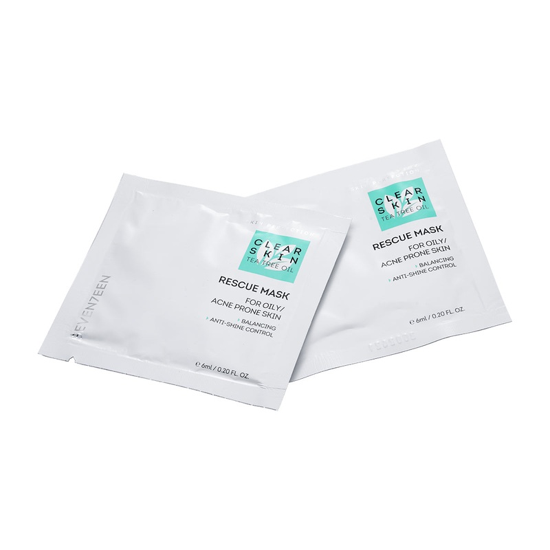 Seventeen Clear Skin Rescue Mask Double Pouch 12ml