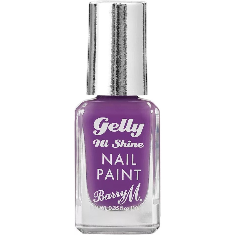 Barry M Gelly Hi Shine Nail Paint Parma Violet