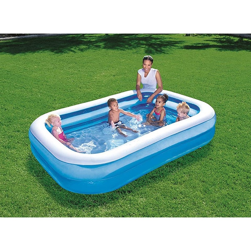 Bestway Family Garden Paddling Pool  8.5ft x 5.7ft x 51cm – 103″ x 69″ x 20″