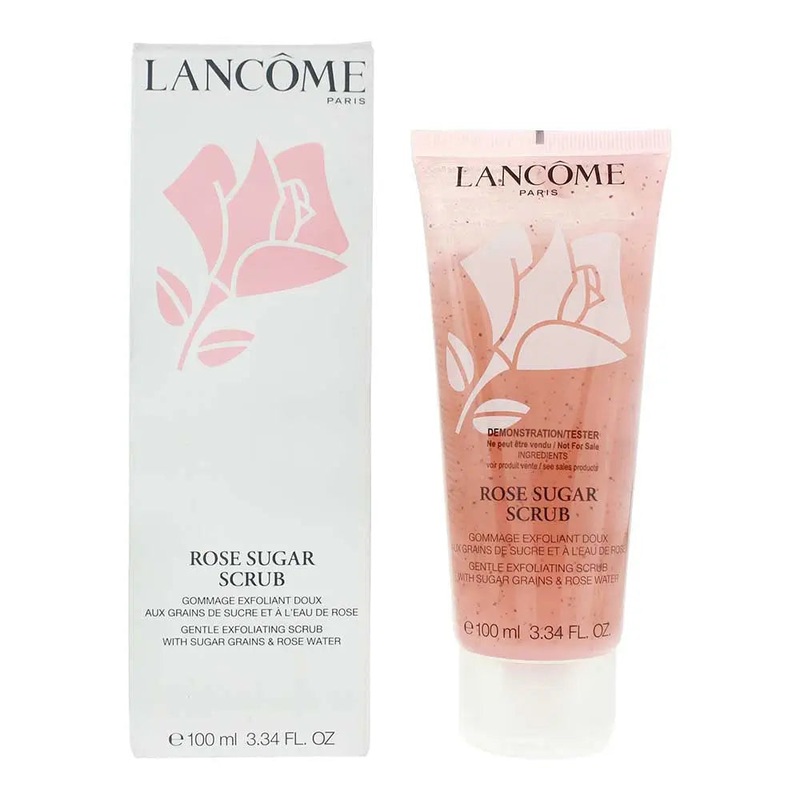 Lancme Rose Sugar Tester Scrub 100ml