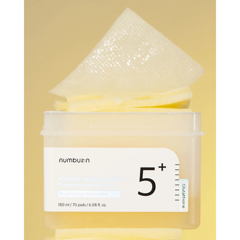 numbuzin No.5 Vitamin – Niacinamide Concentrated Pad