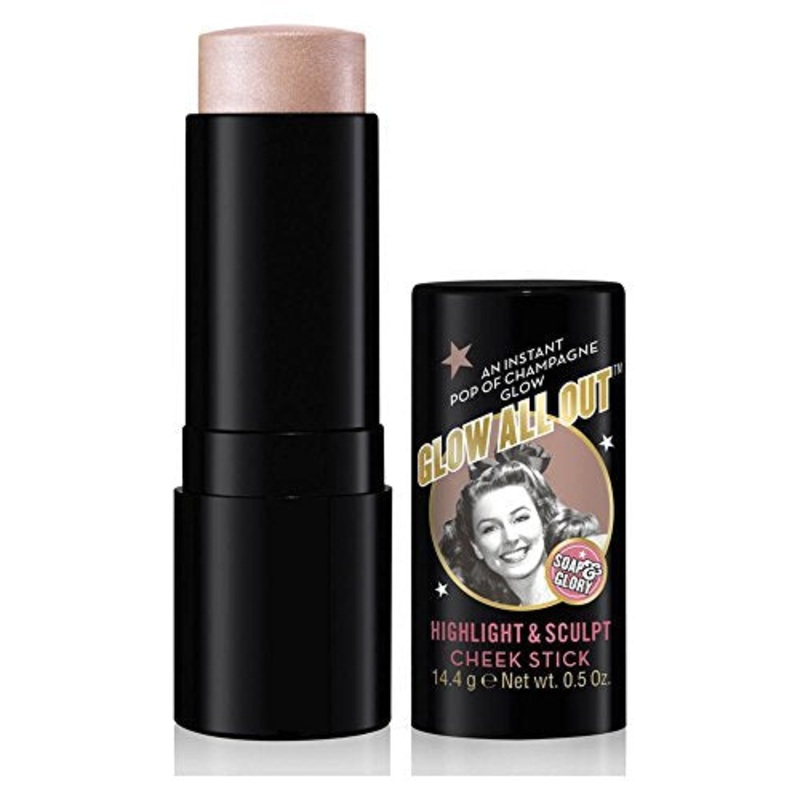 Soap & Glory Glow All Out Highlight & Sculpt Cheek Stick Ice Shimmer