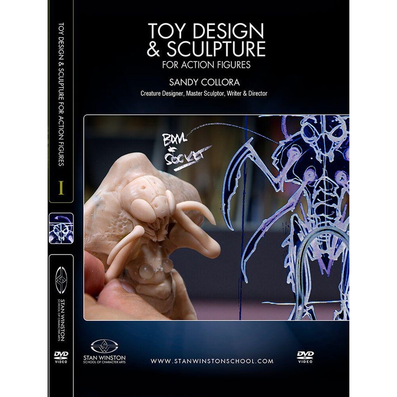Stan Winston Studio Toy Design & Sculpture for Action Figures & Collectibles (DVD) Part 1