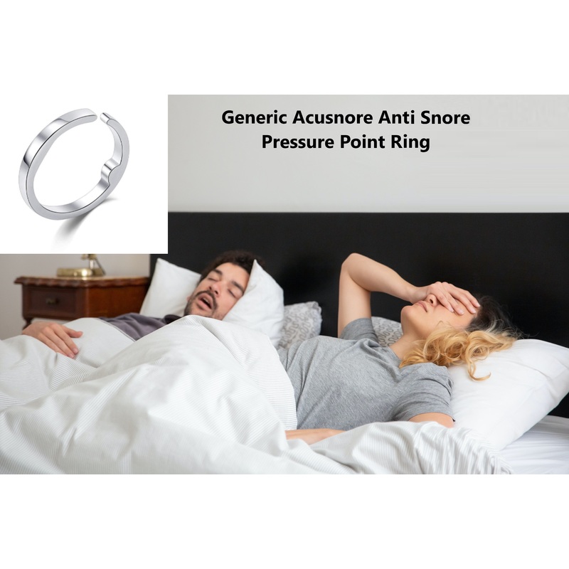 Acusnore Anti Snore Rings Small With Mini Black Bag
