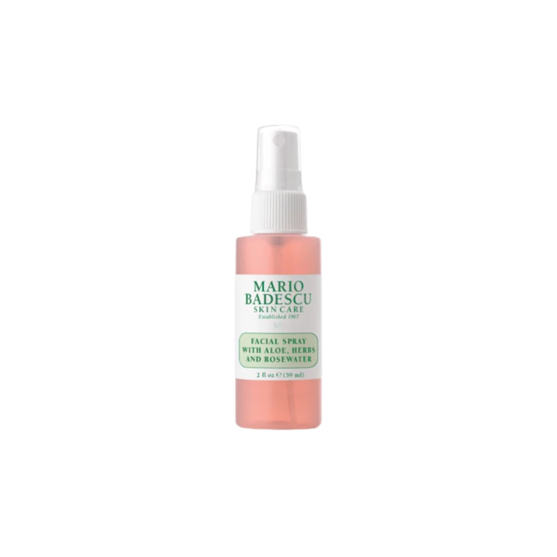 Facial Spray With Aloe, Herbs, And Rosewater 2oz
