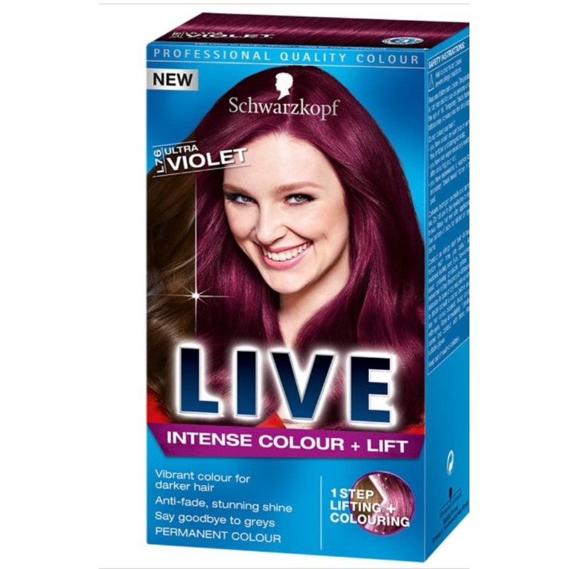 Schwarzkopf Live Hair Intense Colour – Ultra Violet L76