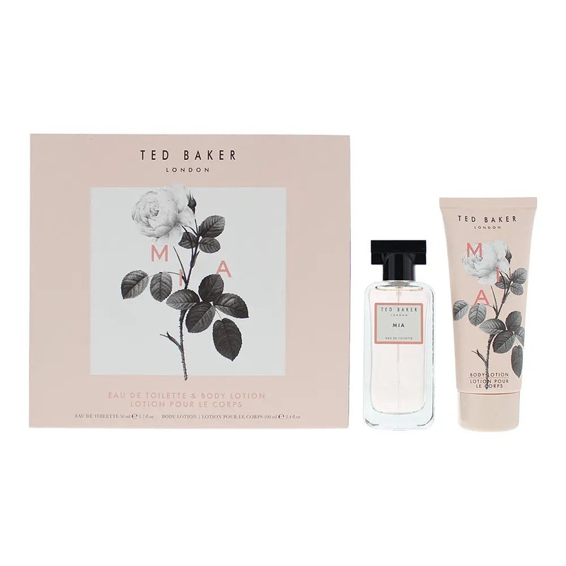 Ted Baker Mia 2 Piece Gift Set: Eau de Toilette 50ml – Body Lotion 100ml