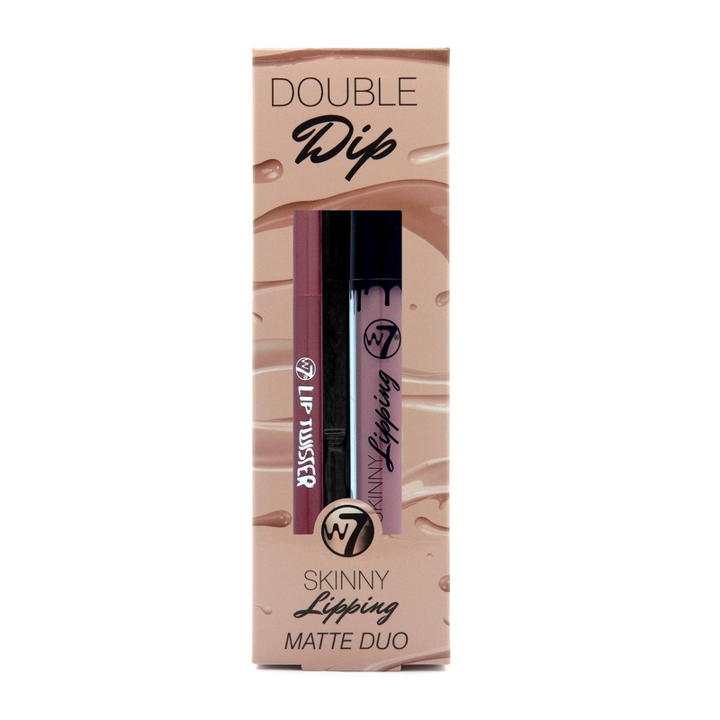W7 Double Dip Skinny Lipping Matte Duo Apples & Pears