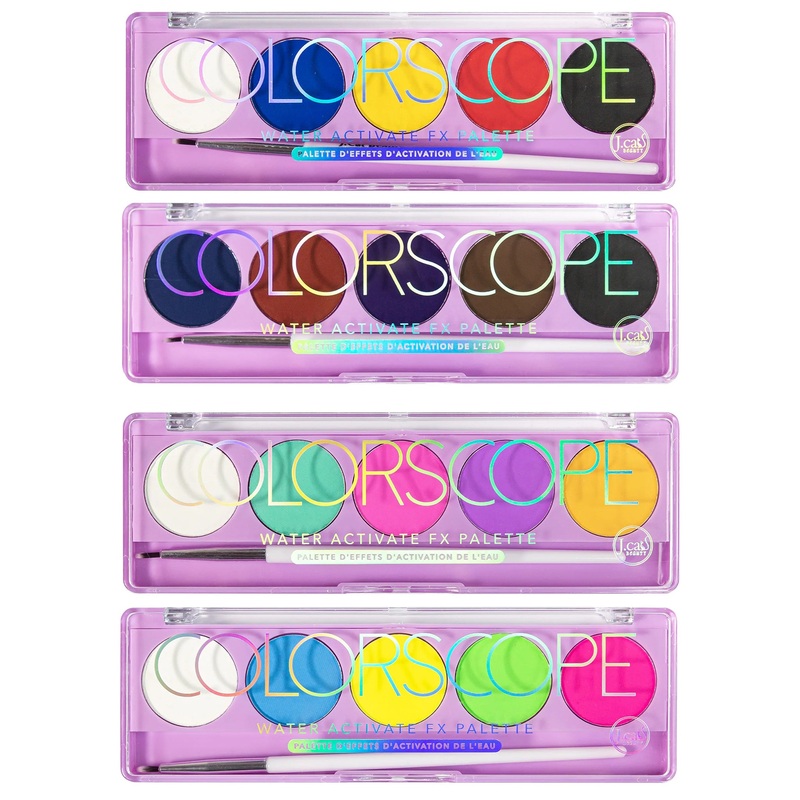 J.Cat Beauty Colorscope Water Activate Fx Palette Assorted – Wholesale 8 Units (CSP101-104)