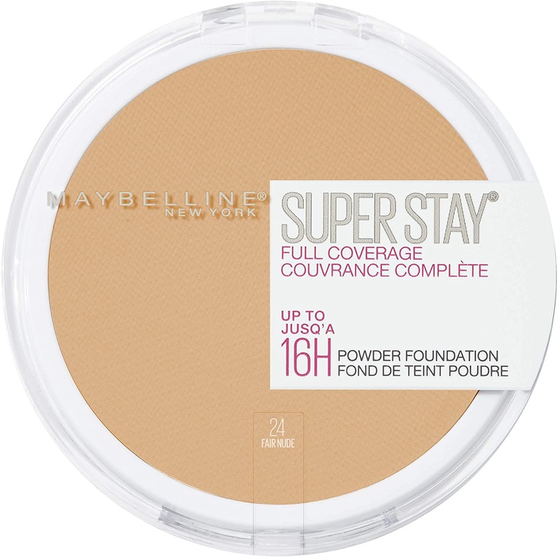 Maybelline Superstay Full Coverage 16HR Powder Foundation 24 Fair Nude