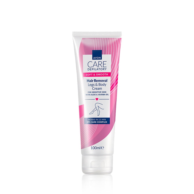 Avon Care Depilatory Soft & Smooth Hair Removal Legs & Body Cream – 100ml