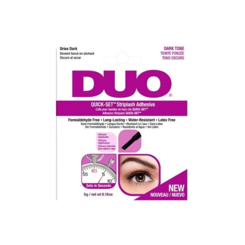Duo Quick Set Striplash Adhesive Dark 5g