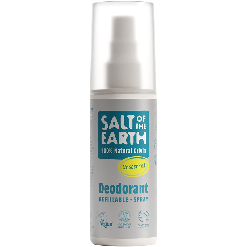 Natural Deodorant Spray | Unscented 100ml Spray