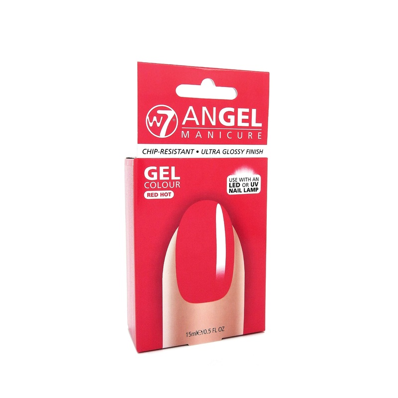 W7 Angel Manicure Gel Polish Red Hot