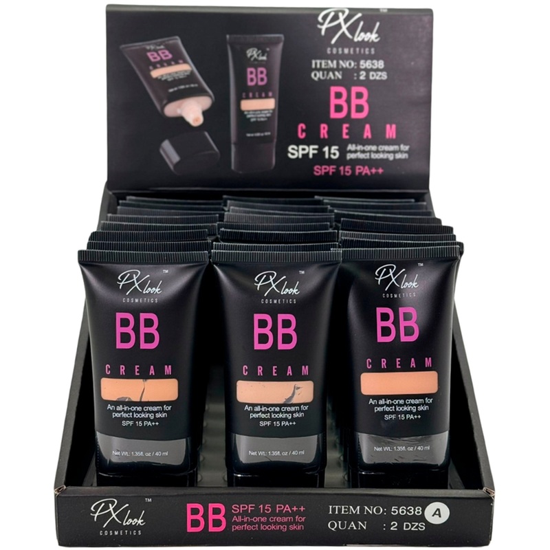Px Look All-In-One BB Cream – Wholesale Display 24 Units (5638-A)